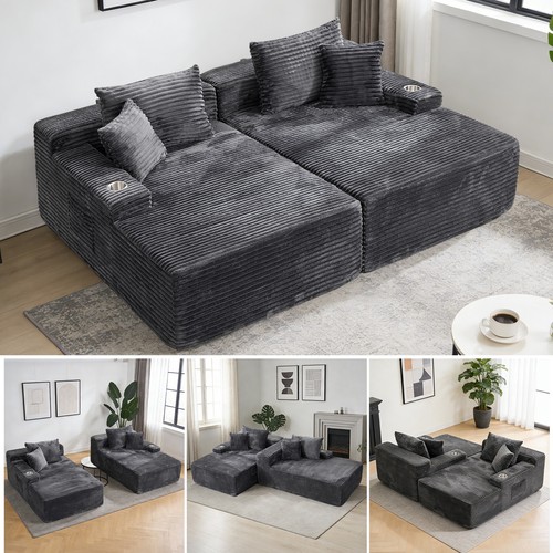Oversized double chaise - 85",