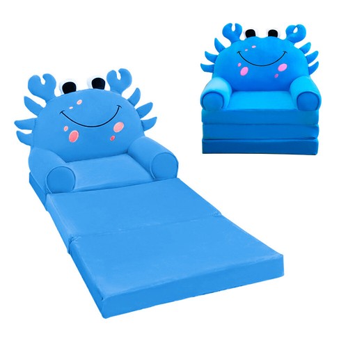 Blue crab kids sofa - sofa, bed