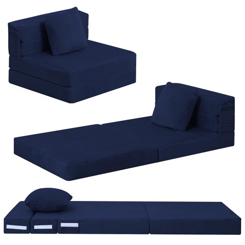 Foldable futon chair bed - chair, for