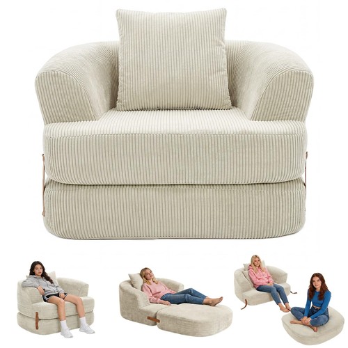 Folding sofa bed memory - 3-in-1,