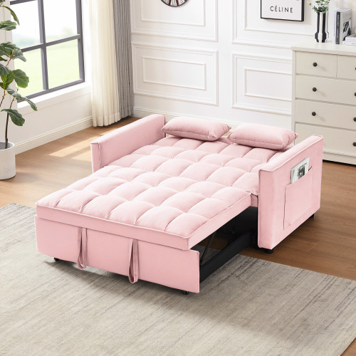 Luxury sofa bed pink - luxury, pull