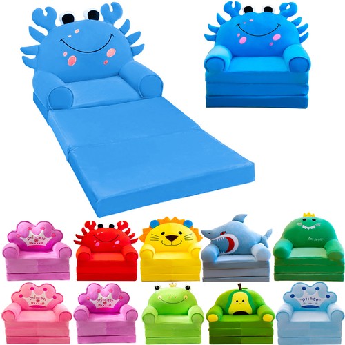 Kids sofa couch fold - in,