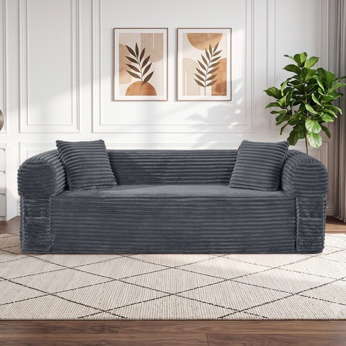 Convertible floor sofa - 2-in-1,