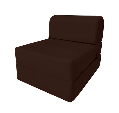 Brown sleeper chair folding - sleeper,