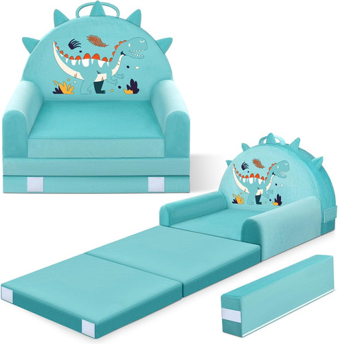 Dinosaur kids sofa bed - sofa, bed,