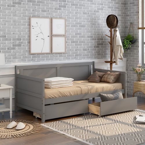 Twin size sofa - sofa, storage