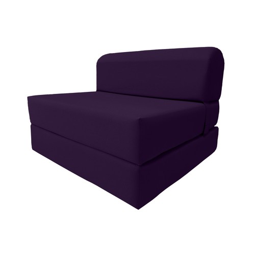 Purple sleeper chair folding - chair,