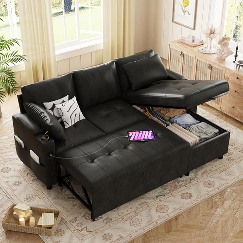 Pull out sofa bed - 3, 1