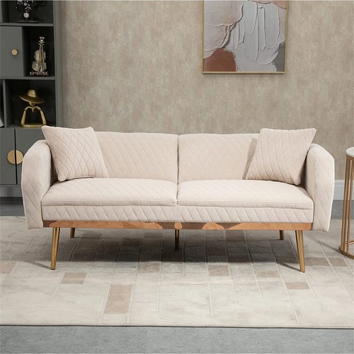 Velvet sofa couch modern - velvet,