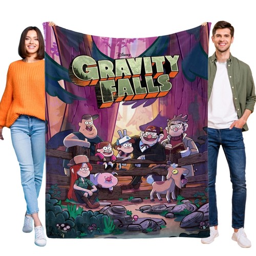 Gravity falls flannel blanket - falls,