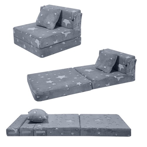 Kids tri fold sofa - tri-fold, bed
