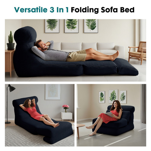 Folding sofa bed convertible - sofa,
